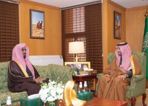 نائب أمير الجوف يستقبل رئيس محكمة الاستئناف الإدارية بالمنطقة