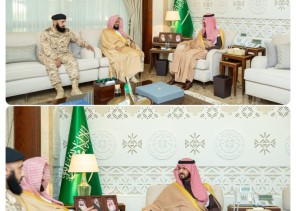 نائب أمير الشرقية يستقبل رئيس جهاز الارشاد والتوجيه بوزارة الحرس الوطني