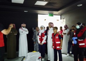 رئيس هيئة الهلال الأحمر يدشن المبنى الإداري بمحافظة الخبر