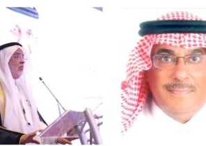 الأستاذ محمد القرناس يهنئ الدكتور جاسم الياقوت على نجاح حفل تدشين الكتاب التوثيقي للمبادرة الوطنية ” كرتنا ثقافتتا “