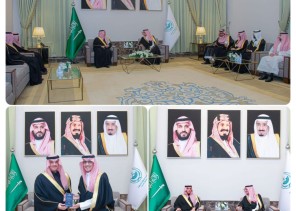 سمو محافظ الأحساء يستقبل معالي محافظ هيئة الزكاة والضريبة والجمارك