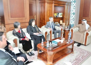 نائب وزير “البيئة” يستقبل فريق المجلس العالمي للمياه ويستعرض ملف استضافة المملكة لمنتدى المياه العالمي 2027م