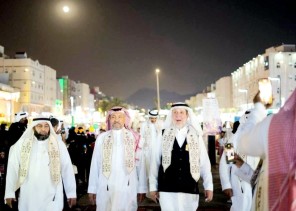 مركز حي المسفلة وفريق سواعد الحي  يحتفلون بيوم التأسيس