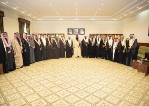 سمو محافظ الخرج يستقبل مدير تعليم الخرج و مديري التعليم الذين تعاقبوا على قيادته خلال (60) عاما