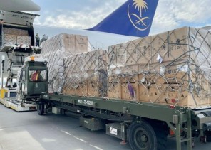 وصول الطائرة الإغاثية السعودية الـ 21 التي يسيرها مركز الملك سلمان للإغاثة وتحمل مساعدات المملكة للشعب الأوكراني