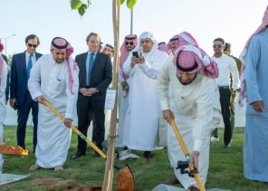 استمراراً لمشاريع تشجير الأحياء السكنية “الرياض الخضراء” يصل إلى حي عرقة​