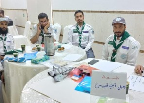 32 معلم كشفي يتدربون على الطريقة الكشفية للحصول على الشارة الخشبية بتعليم مكة