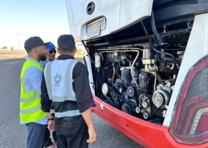تقني ومهني تبوك يشارك في صيانة وفحص 492 مركبة في منفذ حالة عمار