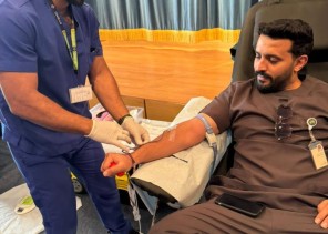 ملاحظة الدمام تنظم حملة التبرع بالدم