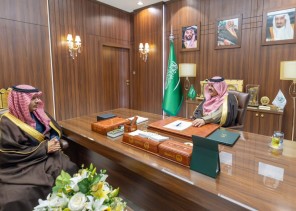 عبدالعزيز بن سعد يستعرض مشاريع وخطط فرع وزارة البيئة والمياه والزراعة في حائل