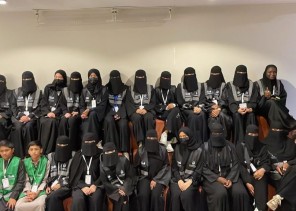 بشعار ” أهلًا بالعالم ” .. فريق همام التطوعي بمكة يحتفل  بمناسبة استضافة المملكة لكأس العالم