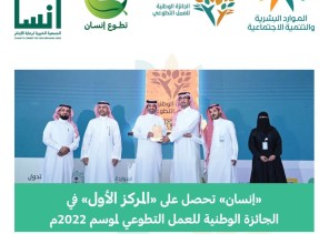 جمعية “إنسان” تحتضن أكثر من 3500  متطوعاً ومتطوعة خلال العام الماضي 2024