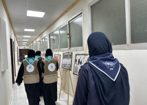 معرض كشفي تاريخي بمناسبة يوم التأسيس