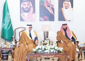 سمو محافظ الأحساء يستقبل سمو وزير الحرس الوطني