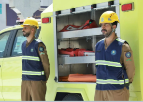 قوات الدفاع المدني تباشر مهامها في مشعر عرفات منذ الصباح لتعزيز السلامة وخدمة الحجاج