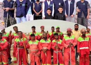 فريق “صواب” يواصل تنظيف مقابر صبيا بمبادرات تطوعية تعزز الشراكة المجتمعية