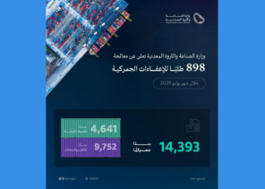 الصناعة تعالج 898 طلب إعفاء جمركي لدعم المصانع الوطنية خلال يوليو 2025