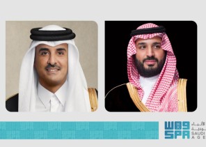 ولي العهد يؤكد وقوف المملكة التام مع قطر ويدين الهجوم الإسرائيلي