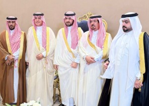 نائب أمير الشرقية الأمير سعود بن بندر يشرف حفل زفاف حمد بن فيصل الهاجري
