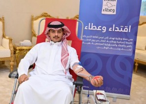 منسوبو الشؤون الإسلامية بالجوف يشاركون في الحملة الوطنية للتبرع بالدم