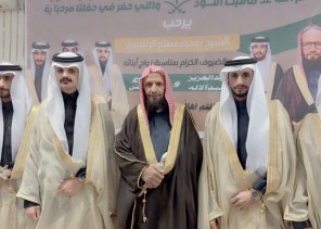 محمد بن مصلح  الرشيدي يحتفل بزواج أربعة من أولاده وصحيفة الشمال ترفع التهاني