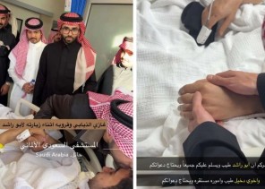 بعد وفاة أبو مرداع.. شاهد.. أول ظهور لـ “أبو حصة” مع غازي الذيابي بعد نجاته من الحادث المروع