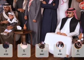 بالفيديو.. لحظة إعلان فوز عبدالله بن فنجال على غازي الذيابي في شوط فئة مفاريد قعدان – شقح بمهرجان الملك عبد العزيز للإبل