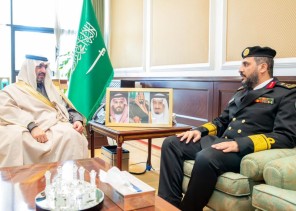 نائب أمير تبوك يستقبل قائد حرس الحدود بالمنطقة