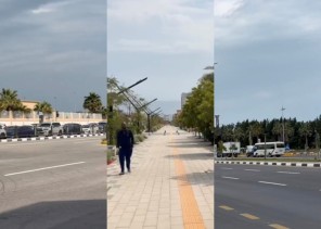 بعد اعتراض مسيّرتين.. الحياة تعود لطبيعتها قرب مصفاة رأس تنورة (شاهد)