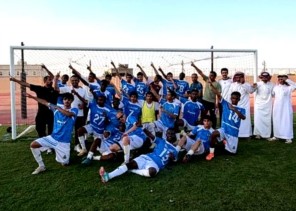 فريق شباب الصحاري لكرة القدم يصعد إلى دوري الدرجة الأولى تحت 18 عاماً