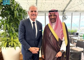 على هامش مؤتمر “ميلكن”.. الخريّف يستعرض الفرص الاستثمارية في قطاعي الصناعة والتعدين مع مسؤولين دوليين