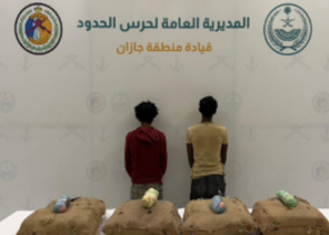 حرس الحدود بجازان يحبط تهريب 80 كيلوجرامًا من القات المخدر