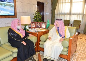 الأمير فيصل بن بندر يستقبل رئيس محكمة الاستئناف بالرياض