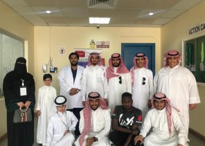 جمعية الثقافة والفنون ولجنة التنمية الاجتماعية الأهلية بين مرضى مستشفى عرعر المركزي