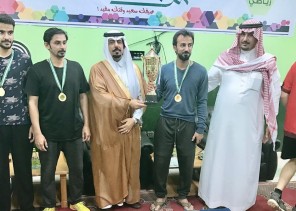 محافظ ضرية يرعى ختام الأنشطة الرمضانية بنادي الحي