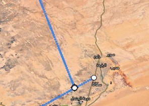 الموافقه على التصميم المقترح بتحديد مسار الطريق الرابط بين محافظة طريف ودومة الجندل بمسافة 195 كيلو متر