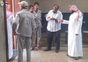 المدخلي يتفقد جامع الملك عبد الله في جازان