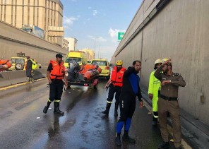 أمطار غزيرة على المنطقة الشرقية.. والدفاع المدني يحذر
