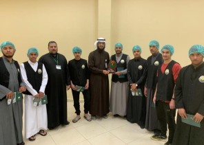 فريق ثانوية أندلس الحضارة التطوعي يدشن مبادراته المجتمعية