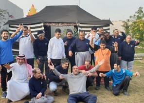 أبناء التأهيل الشامل للذكور بالدمام يقضون يومياً ترفيهياً في إحدى الشاليهات بالمنطقة