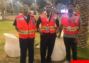 الهلال الأحمر السعودي يشارك في مهرجان الجوف حلوة 1440هـ