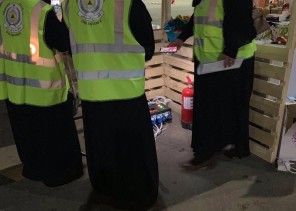 الفتاة الشمالية تبدع في العمل التطوعي بمهرجان عيدكم شمالي وتساهم في زيادة الوعي في الأمن والسلامة