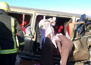 إصابة معلمات نتيجة تصادم حافلتهن وجهاً لوجه مع “جيمس” بحائل