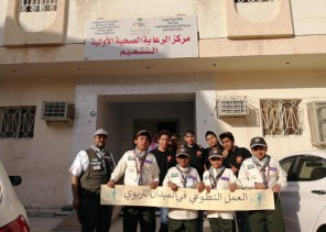 تدشين أكبر فريق تطوعي بمتوسطة اليمامة بتعليم مكة يضم 30 طالباً و9 مشرفين