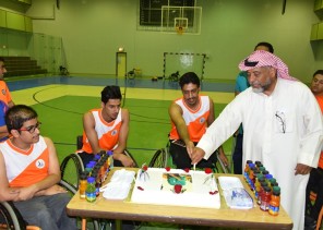 نادي الجوف يحتفي بلاعبه الدولي عبد الله الشمري