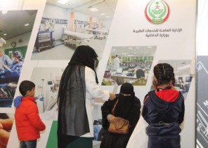 جناح الخدمات الطبية بوزارة الداخلية يبهر زوار الجنادرية