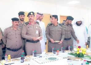 إدارة سجن محافظة القريات تعايد منسوبيها