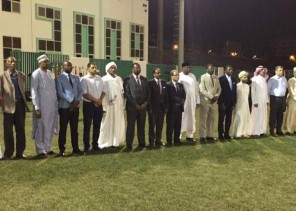 الشيخ حسن طس يرعي أول بطولة دوري كرة قدم للقناصل المعتمدين بجدة ومنتخب جالية نيجيريا يحصل عليه