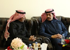 رئيس غرفة حفرالباطن يبحث سُبل التعاون بين الغرفة وبنك الجزيرة