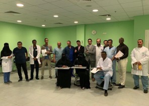 مركز المهارات الفنيه بصحة القريات يختتم دوره الاصابات المتقدمه الأول من نوعها